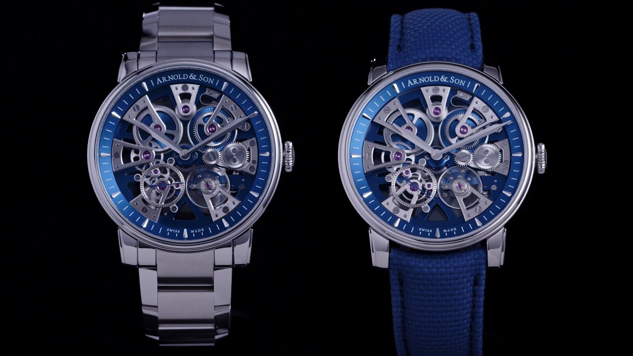 Arnold & Son Nebula 41.5 Steel Blue