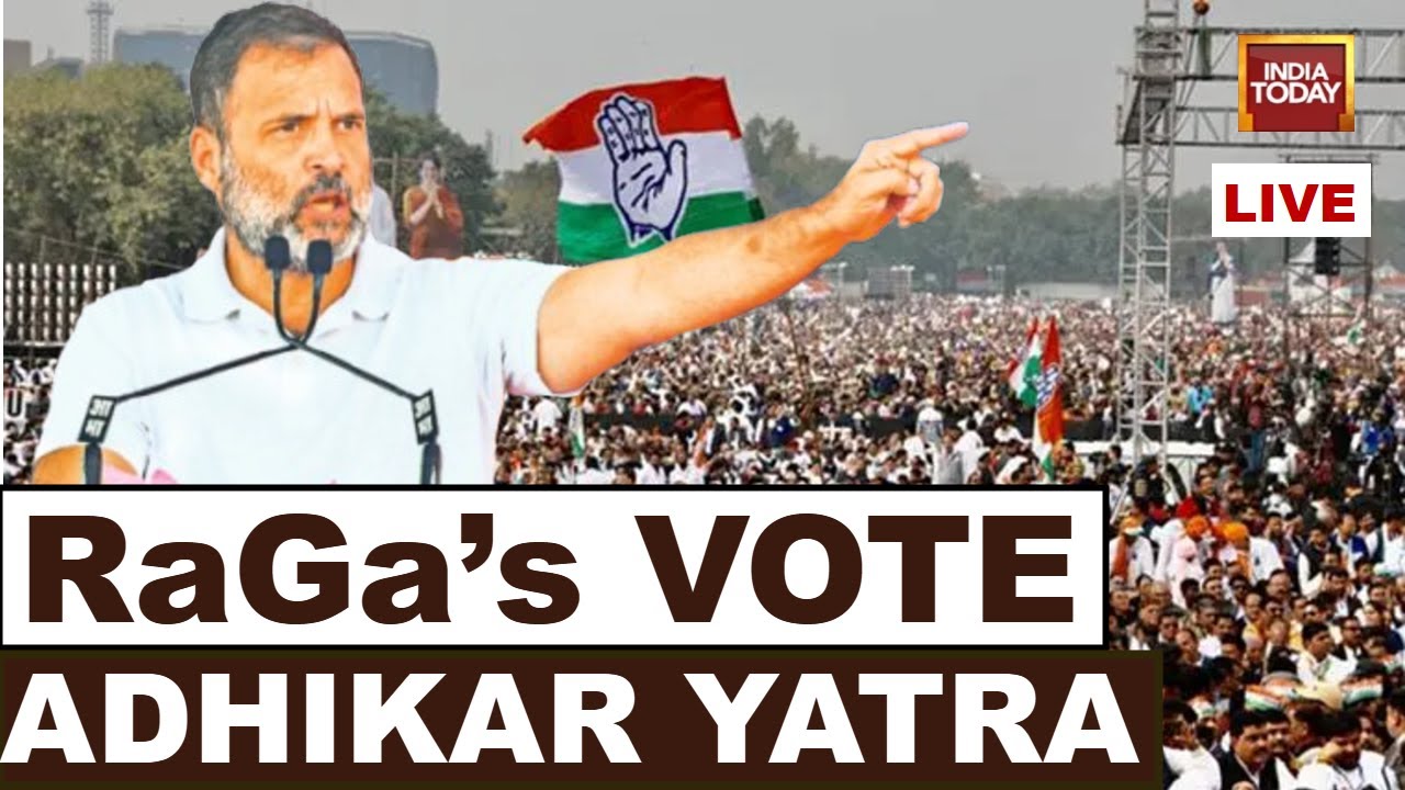 Rahul Gandhi LIVE: RaGa's Voter Adhikar Yatra LIVE: Journey From Gaya To Nawada In Bihar |INDIA Bloc