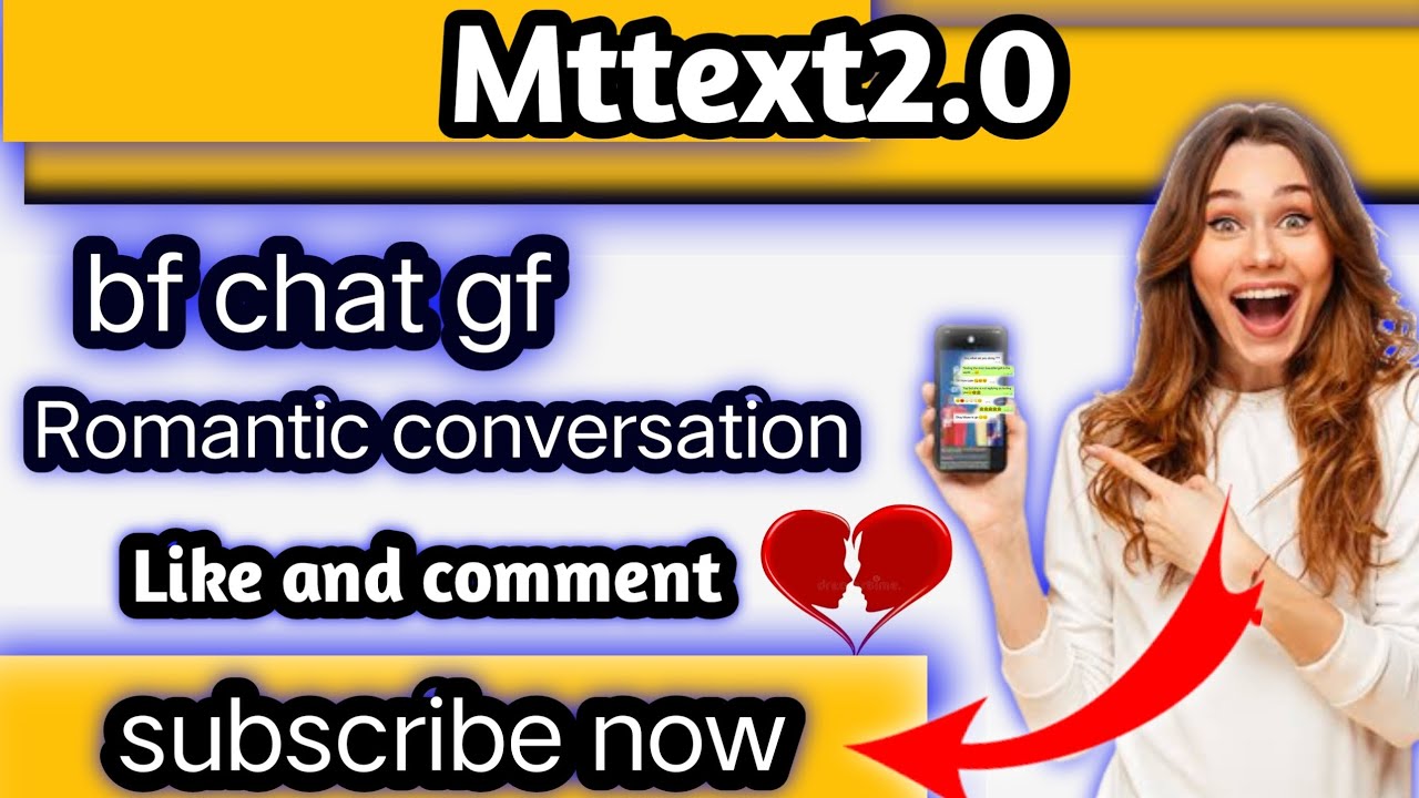 bf chat gf 😉 | Romantic conversation ❤️ | Bf chat gf | @Mttext