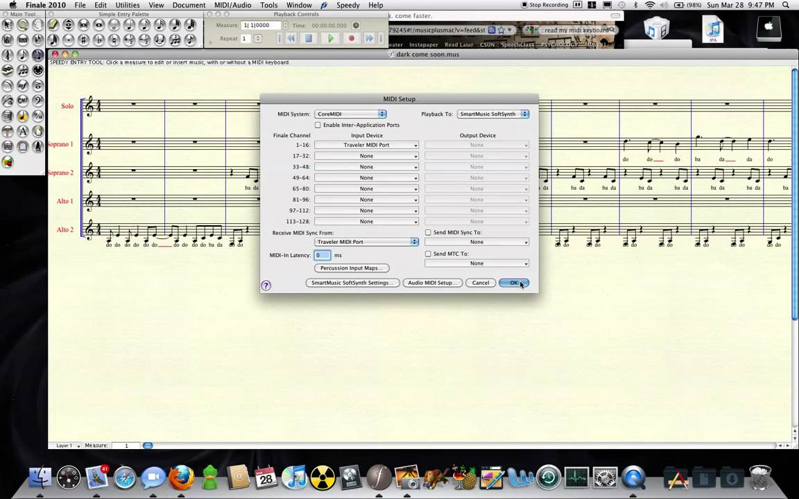 Finale midi help