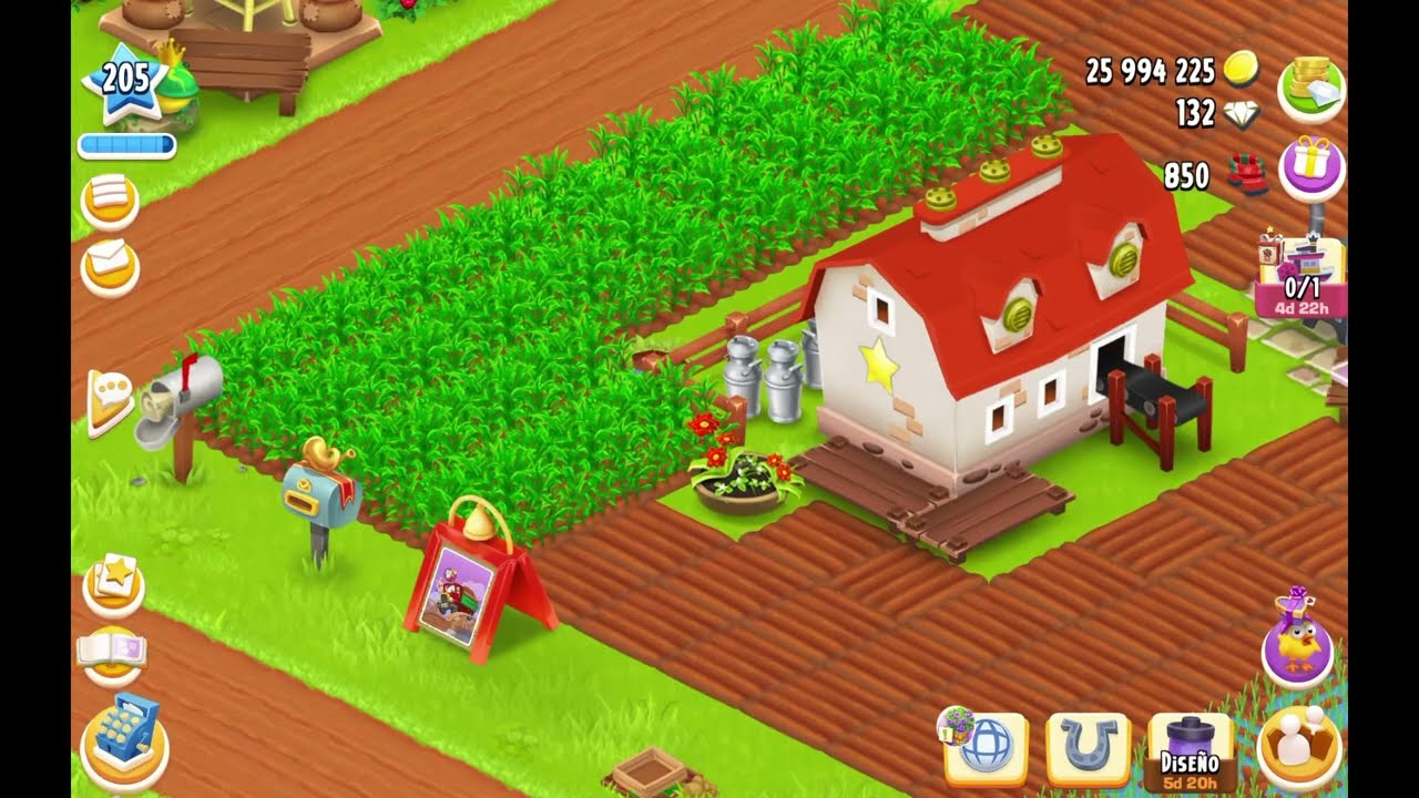 Más cambios con la mini actualización febrero en las granjas de Hay Day