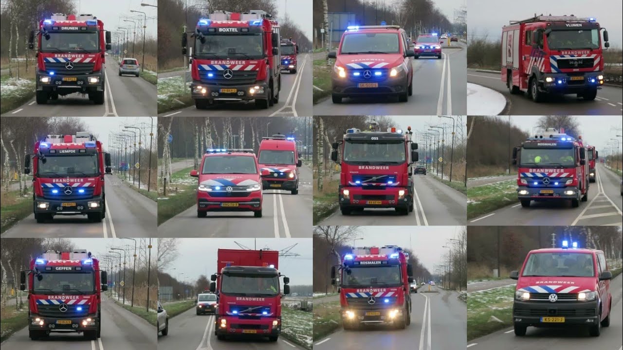 (GRIP1) Hulpdiensten rukken Massaal uit voor Zeer grote brand in parkeergarage Velderwoude Den Bosch