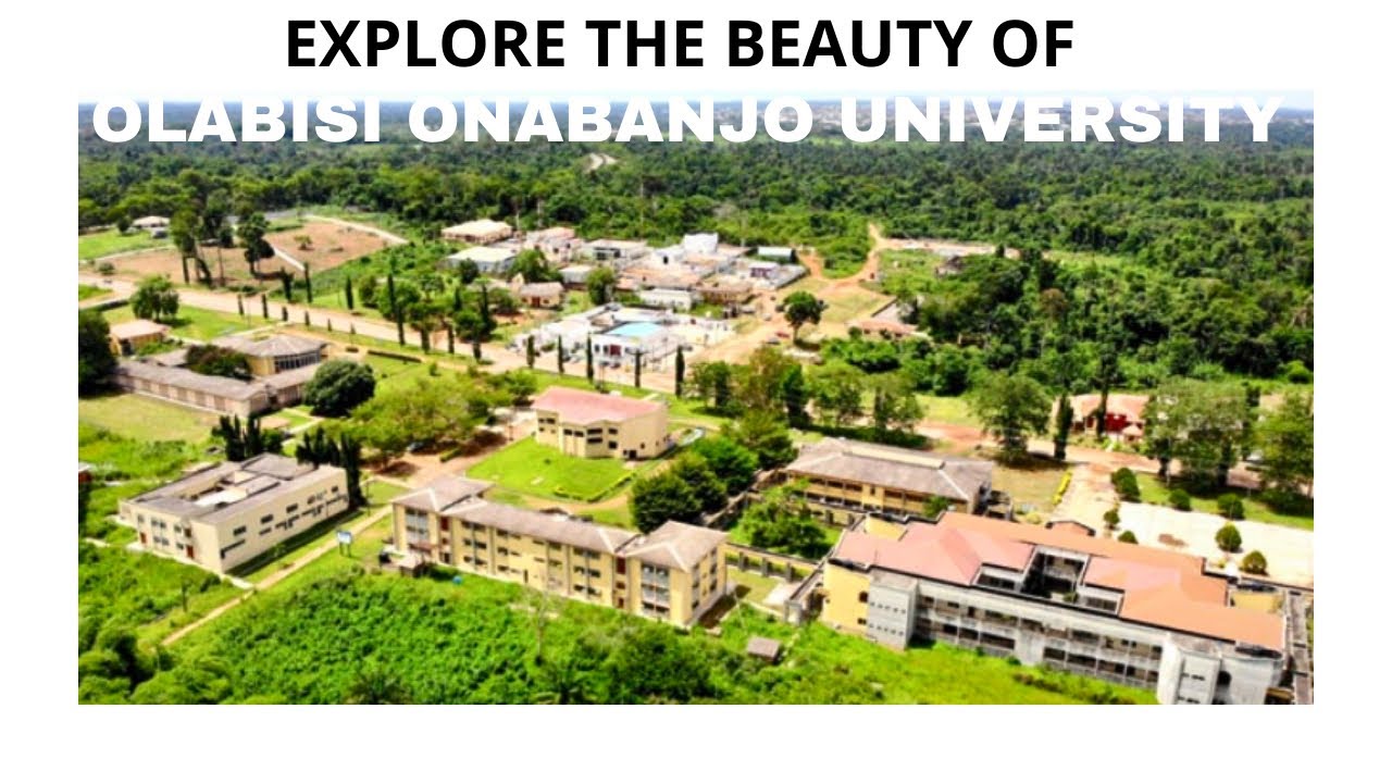 Discover the Beauty: Olabisi Onabanjo University Campus Tour Experience!