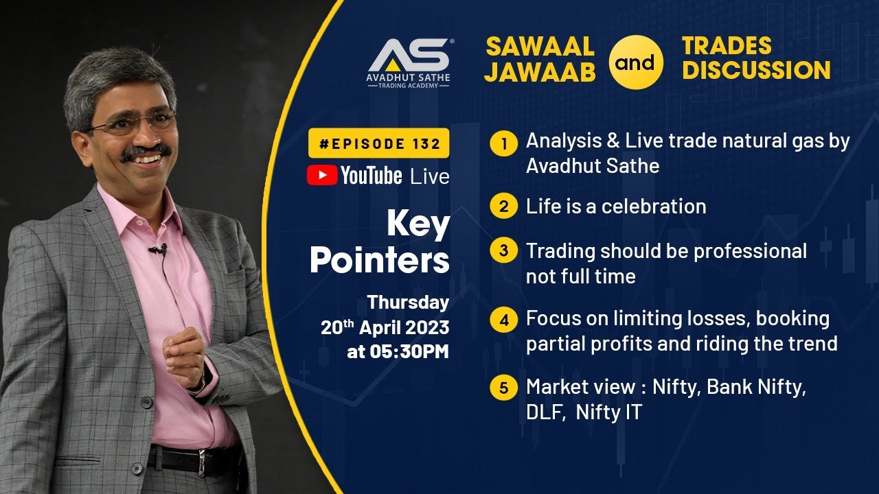 #Episode132 #YouTubeLive​: Stock Market Sawaal Jawaab with #AvadhutSathe