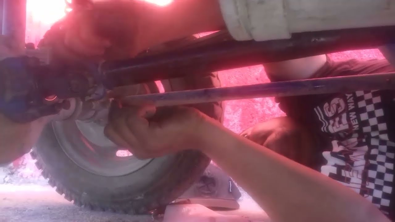 cambiando diferencial a motocarro DAZON