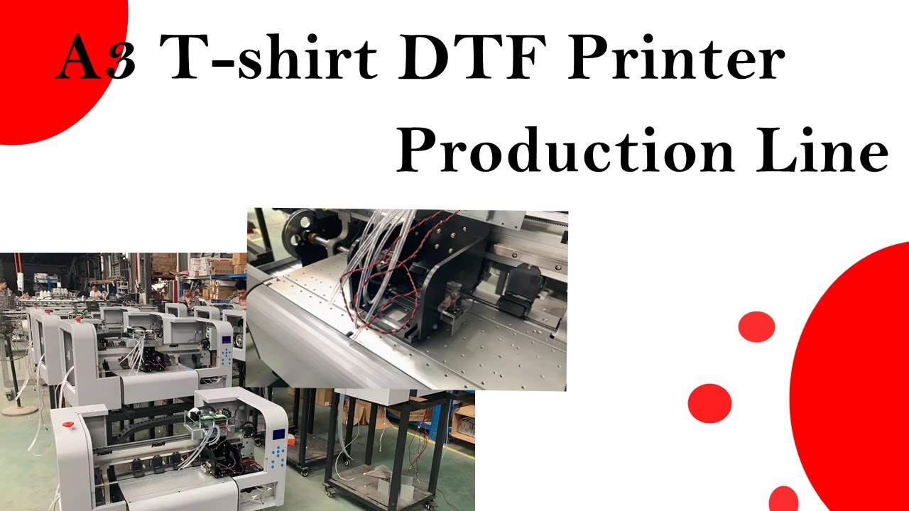 A3 T-shirt DTF Printer Production Line | PET Film Printing Machine Supplier #factory