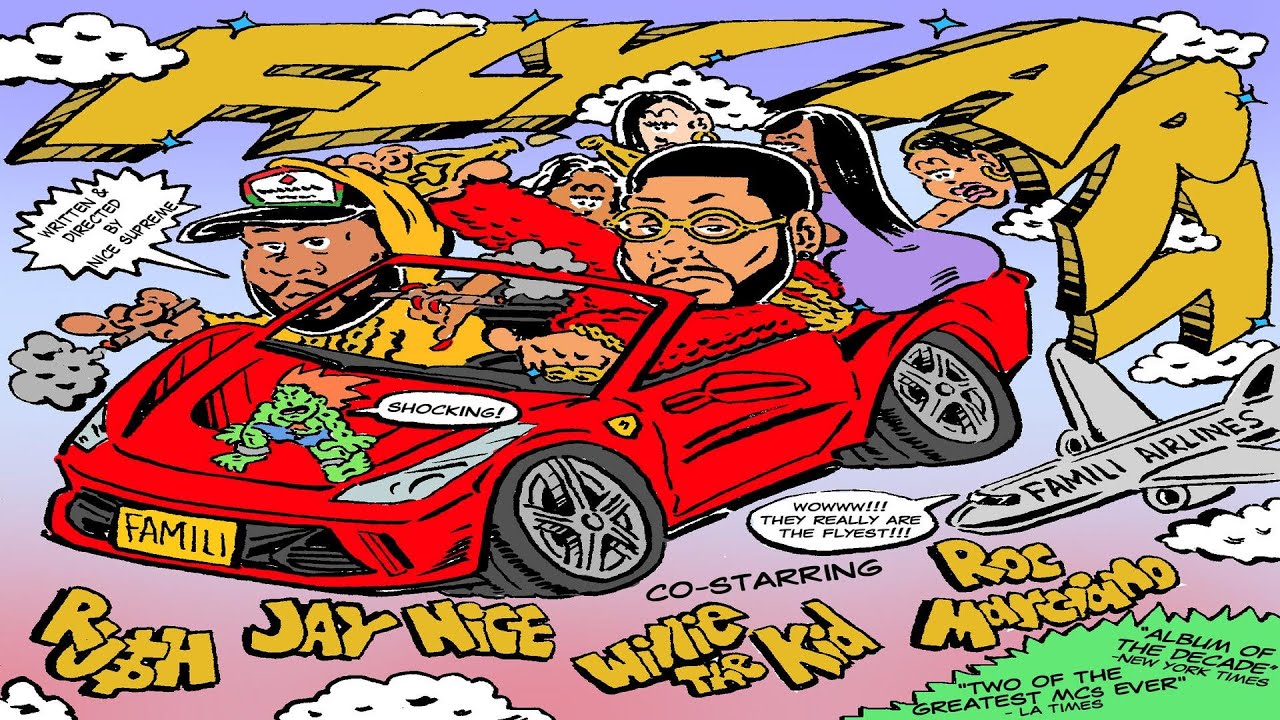 Jay NiCE & RU$H - FLY ART (Co-Starring Roc Marciano & Willie The Kid) (2020 New Full EP) Prod. JLVSN