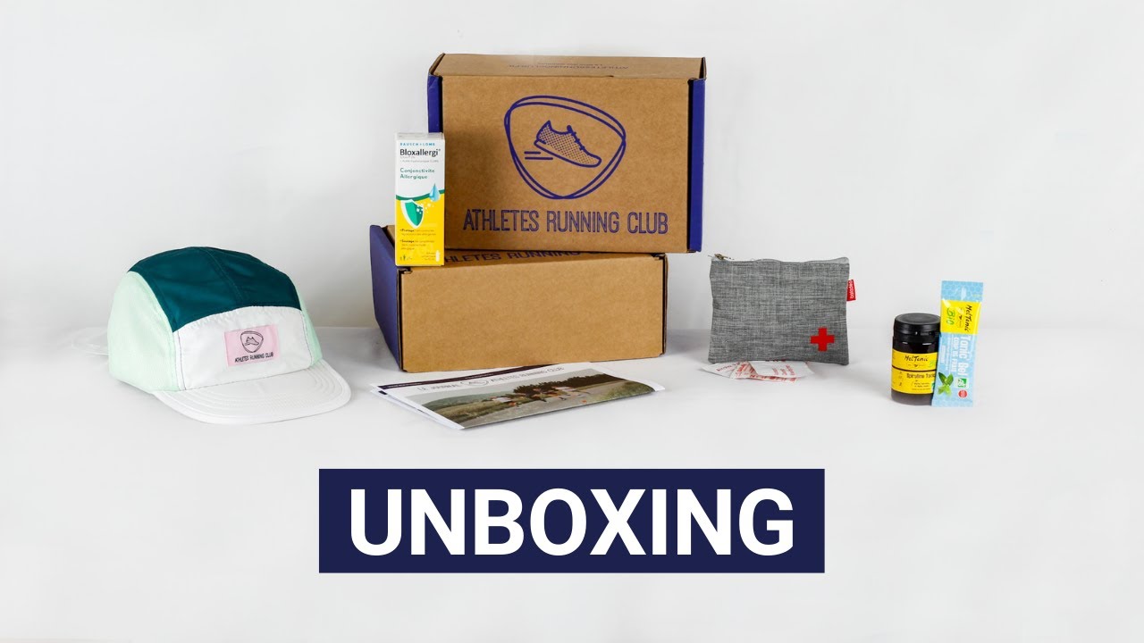 UNBOXING ATHLETES RUNNING CLUB | AO&Ucirc;T 2021