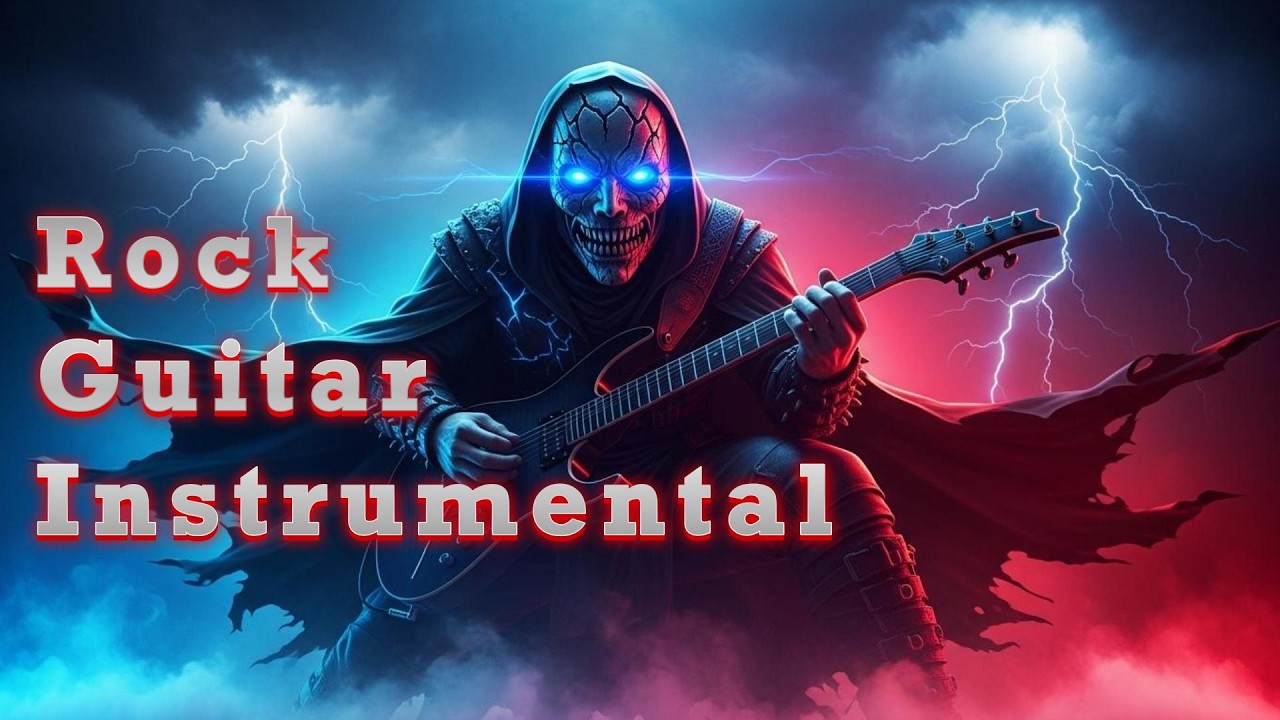 Dark Rock Guitar Instrumental 🎸 Mysterious Guitarist Epic Melody