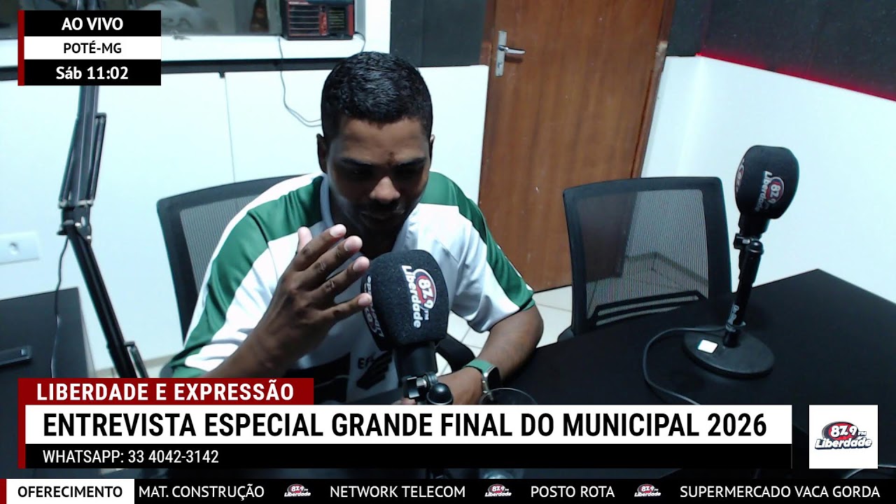 LIBERDADE E EXPRESSÃO - AO  VIVO - 07/02/2026