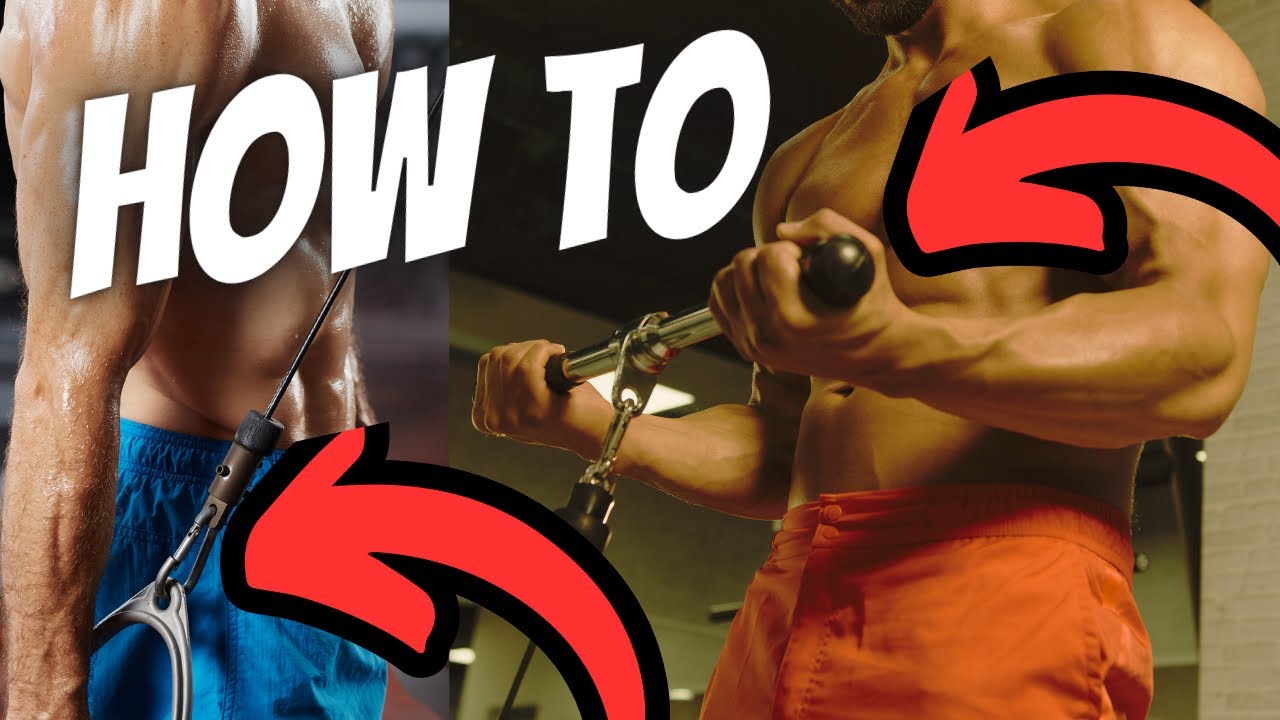 How to Use Every Cable Machine Attachment at the Gym (biceps, triceps, etc.)