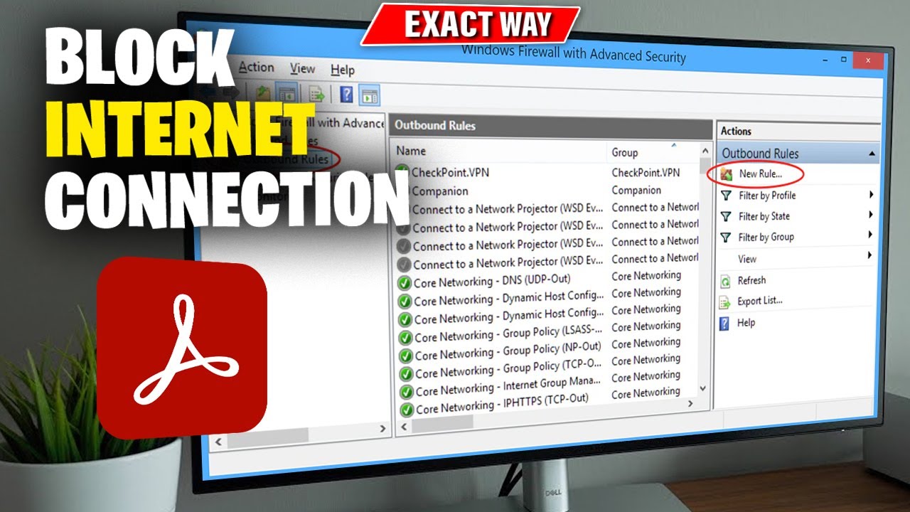 How to block Adobe Acrobat Internet Connection 2026 (Quick & Easy)