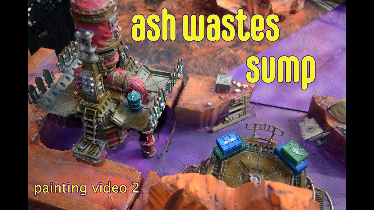 #Necromunda ash waste sump paint 2