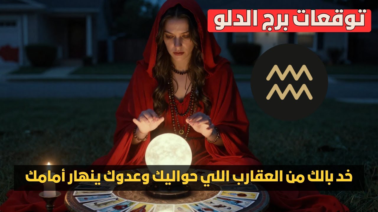 توقعات برج الدلو ♒️ سفرية حلوة هتغير جو وتنسيك الهم ✈️ وفرحة كبيرة هتدخل بيتك قبل رمضان 🌙