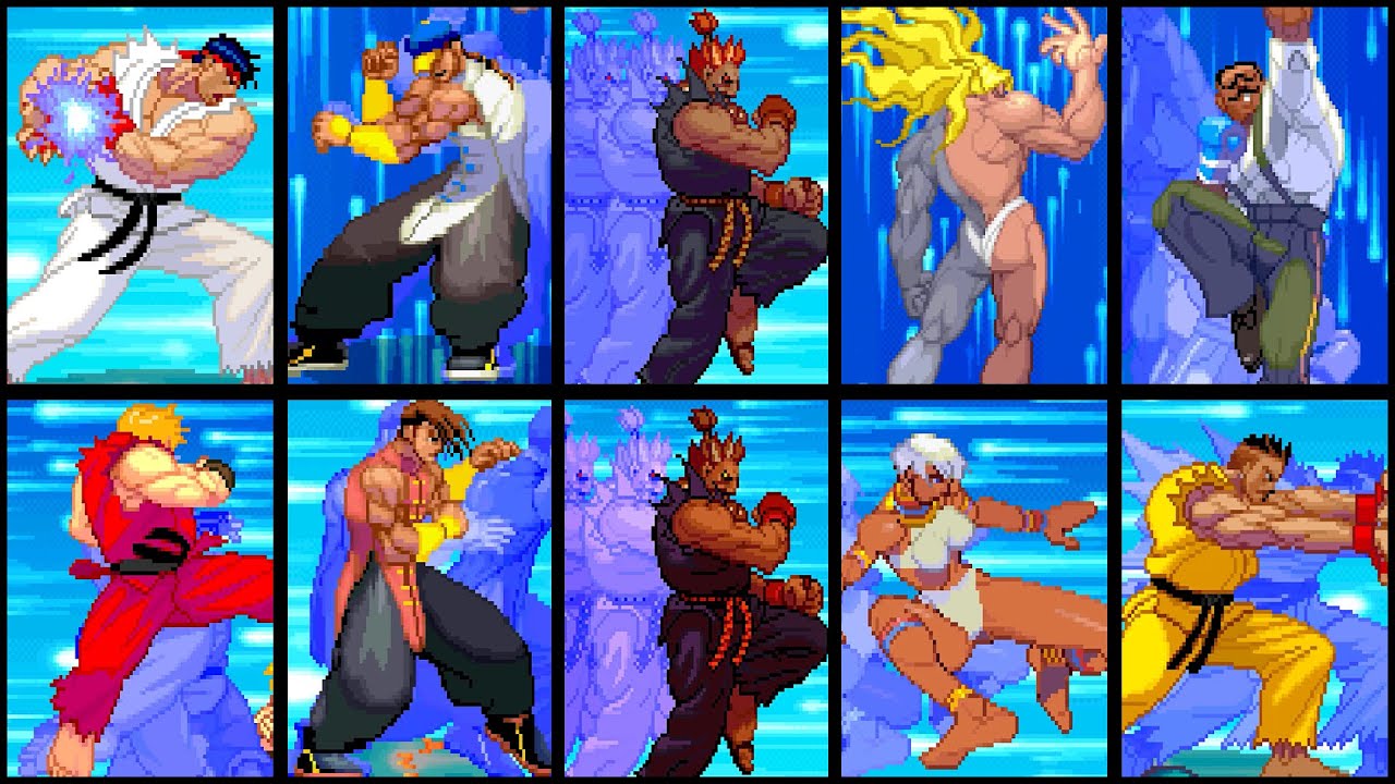 Street Fighter III 2nd Impact: Giant Attack - All Super Moves