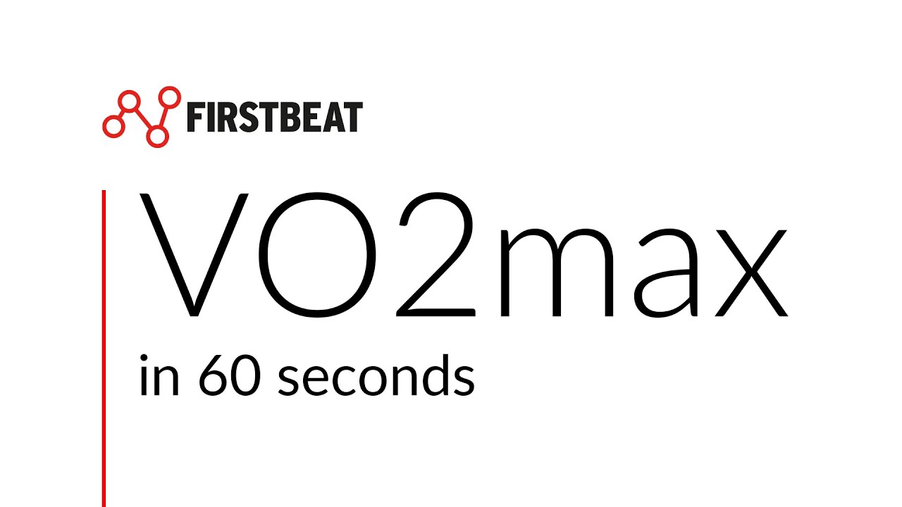 Firstbeat explains VO2max in 60 seconds