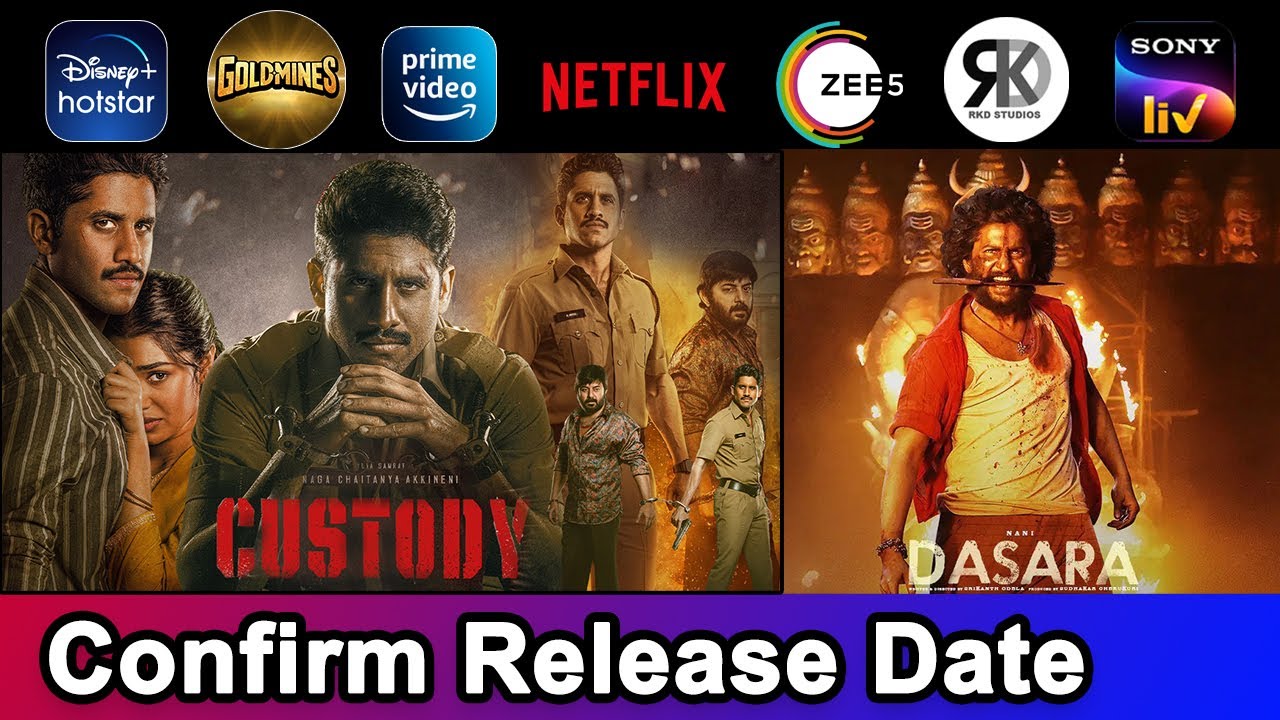 Dasara OTT Hindi Dubbed Release Date Confirm | Custody OTT Release Date Update |Dasara Update Part 2