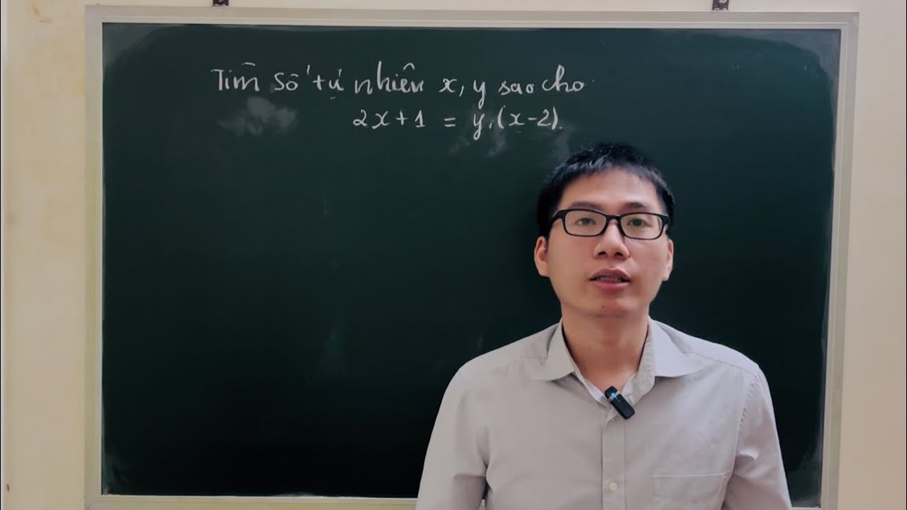 [ Thầy Hoàng Toán ] Tìm 2 số tự nhiên X, Y thoả mãn - Toán 6 