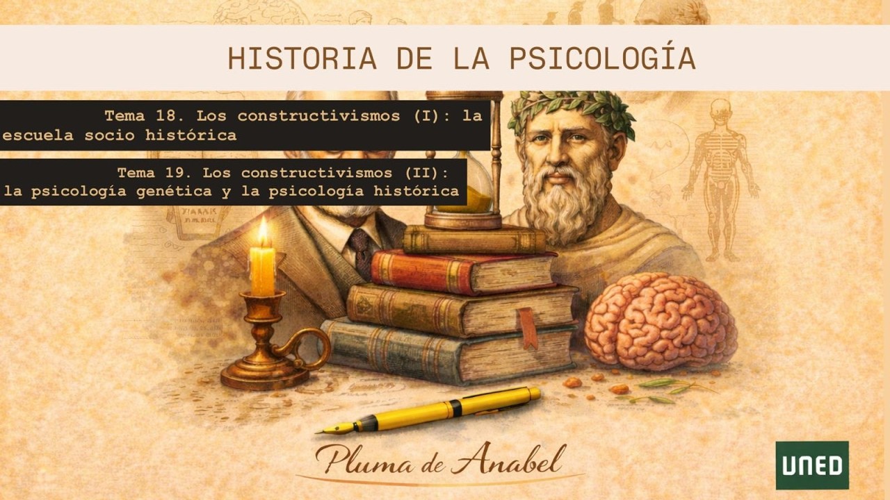 Los constructismos (I Y II) | Tema 18 y 19 | Historia de la Psicología UNED