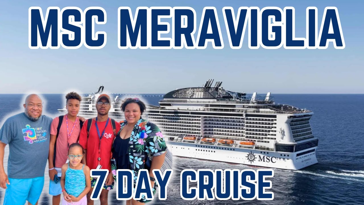 168 Hours onboard the WORST RATED cruise line (that we LOVE)- MSC Meraviglia- FULL MOVIE