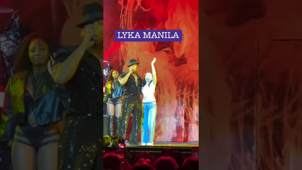 NEYO CONCERT IN MANILA  #lyka #showdown #neyo #trending #dance