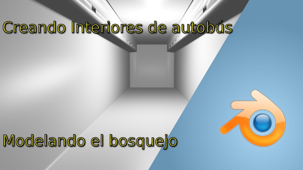 Blender: Modelando interiores de un autobús. Parte 1