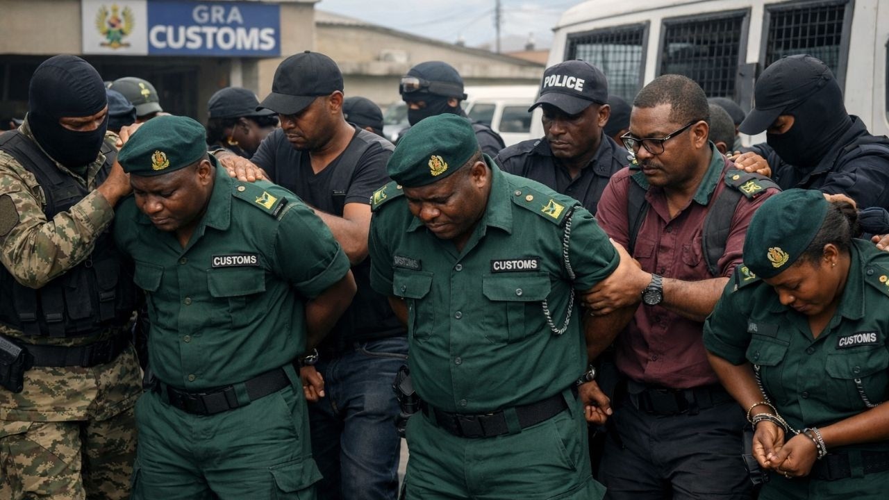 5 customs officers INTERDICTED after Ato Forsongot ANGRY over the GHS 85M scandal