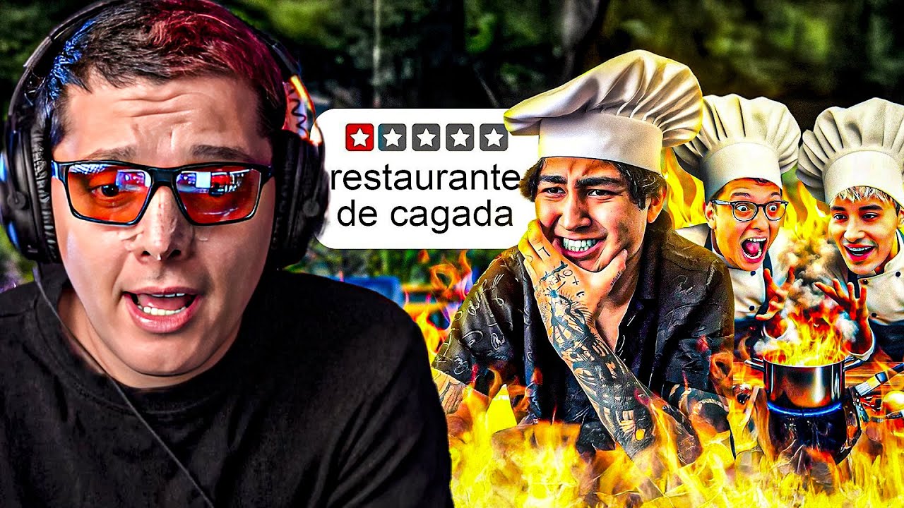 DESASTRE EN EL RESTAURANTE😯