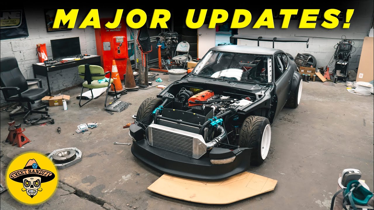 Обновление Datsun 240Z из карбона: советы и рекомендации по аэродинамике | (EP #54)