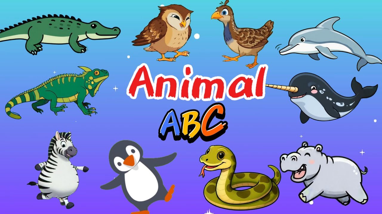 Animal ABC Song 0712 | Nursery Rhymes | Oink Oink TV