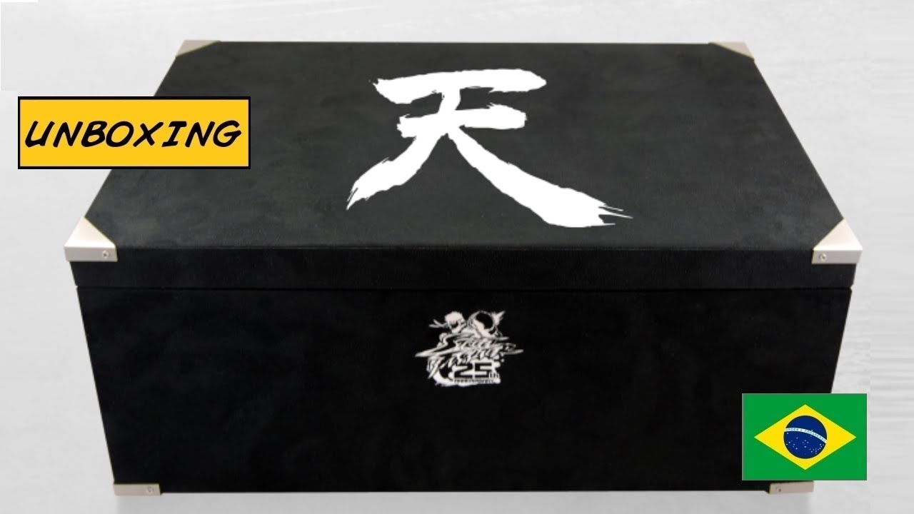 [Unboxing] PS3 Street Fighter 25th Anniversary Collector's Set PT-BR