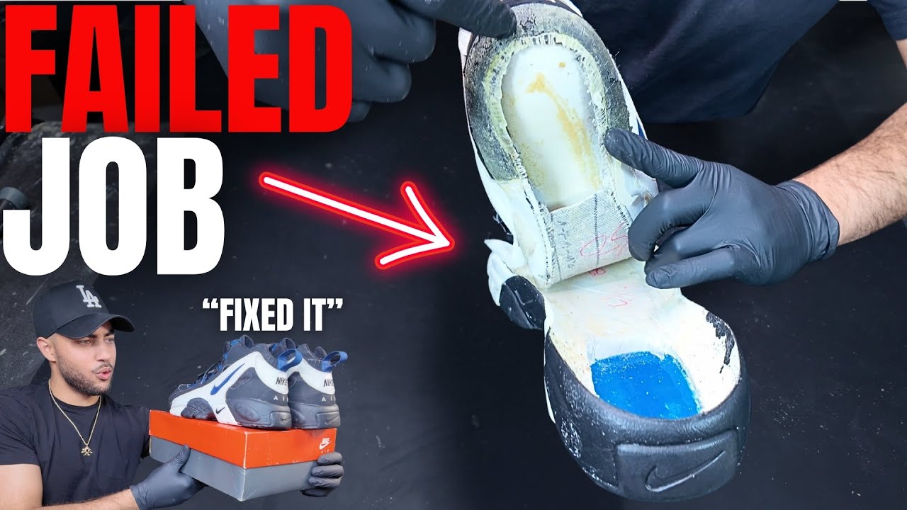 «Мне не удалось восстановить мои любимые кроссовки, но я вам доверяю…» (Nike Marauders Rescue, 1996)