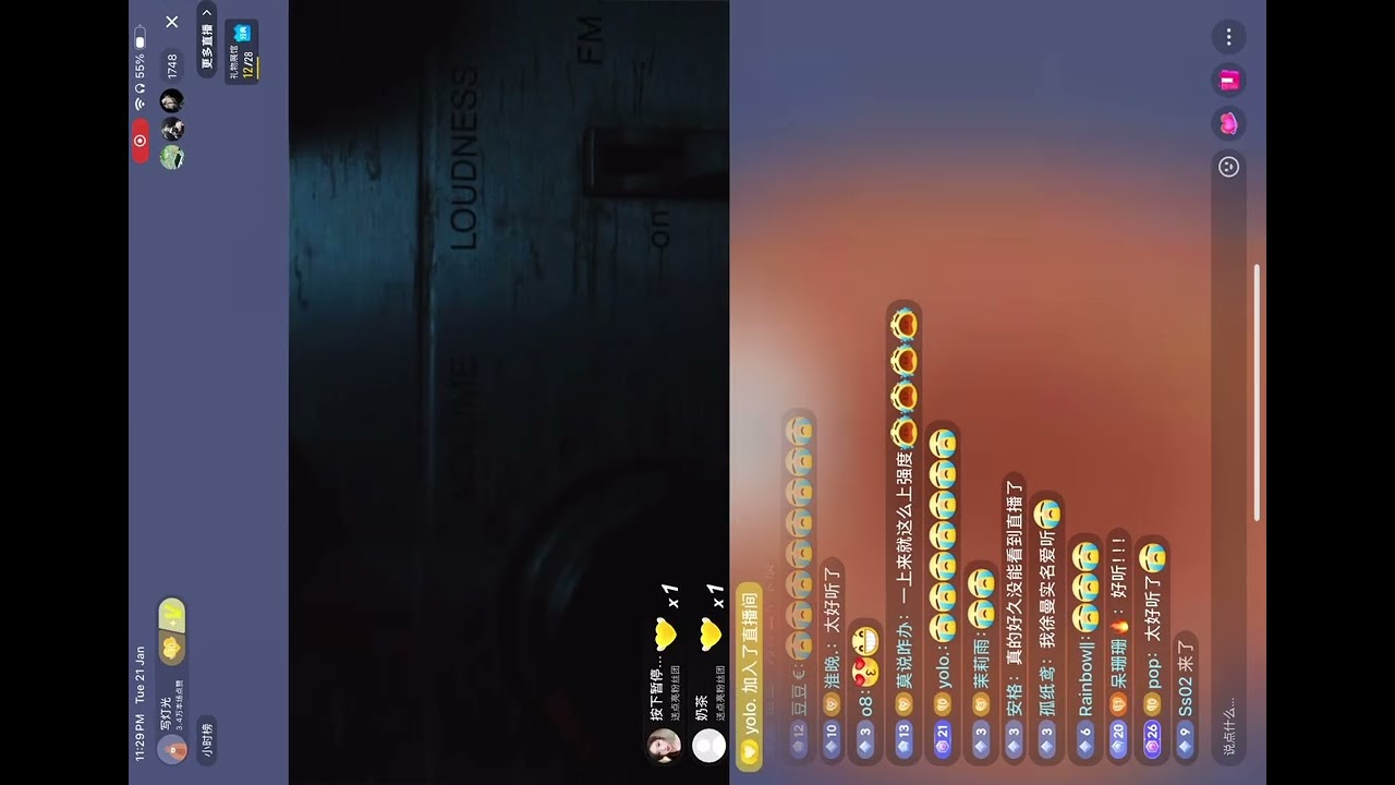 22/1/25 上篇 呆呆破电台 好emo好好听好喜欢 呜呜呜🥹 钢琴吉他伴奏串烧rap一次性都有的直播 太爽了😍