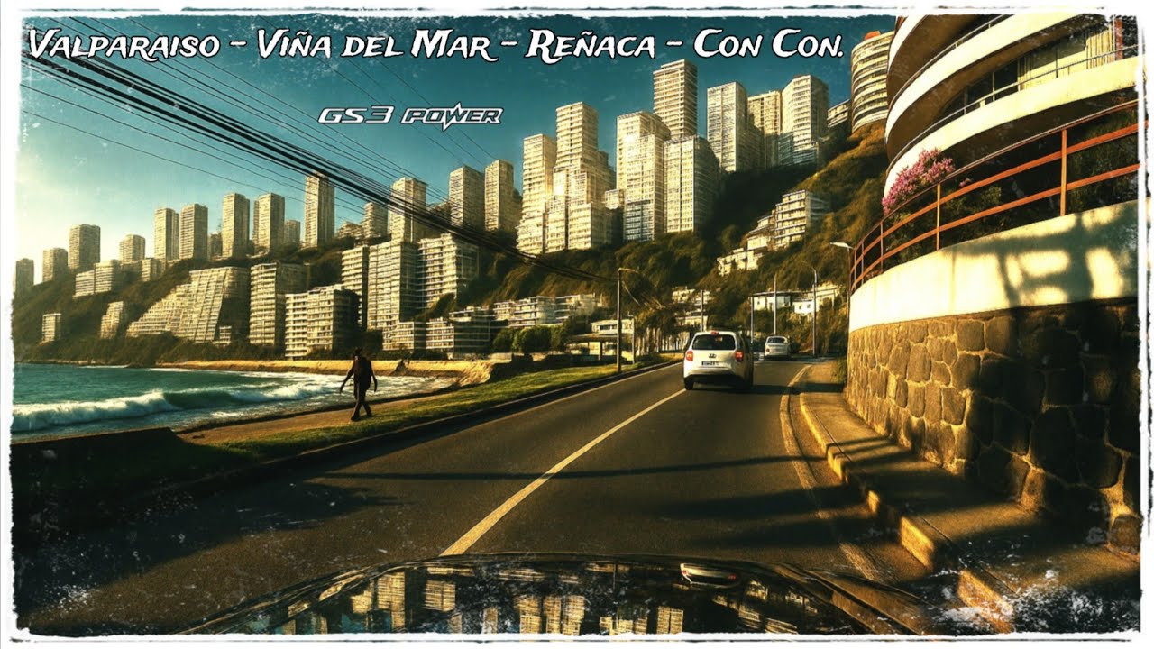 GS3 Power Experience - Maravillosa ruta costera desde Valparaíso a Con-Con