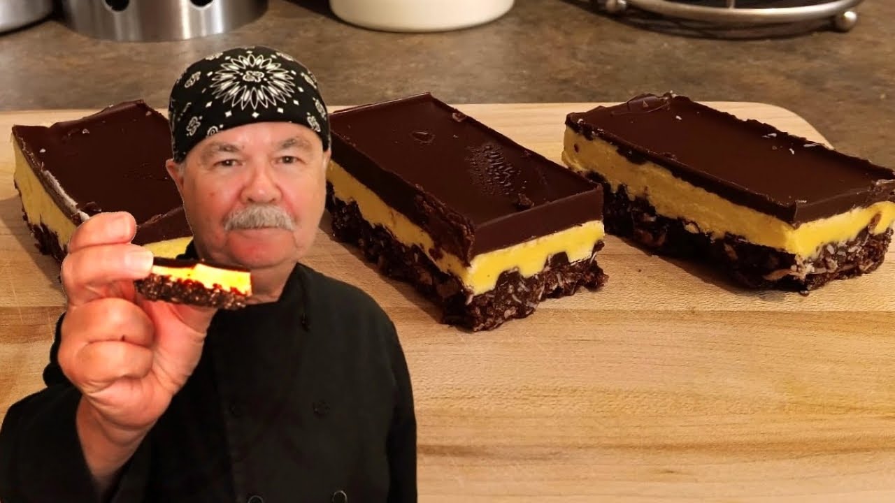 THE REAL, ORIGINAL NANAIMO BAR MADE FAST AND EASY