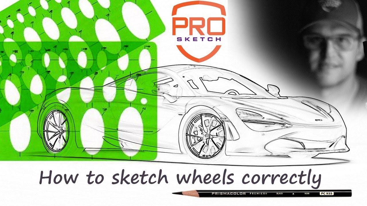How to get your wheels right 101. Car sketch tutorial