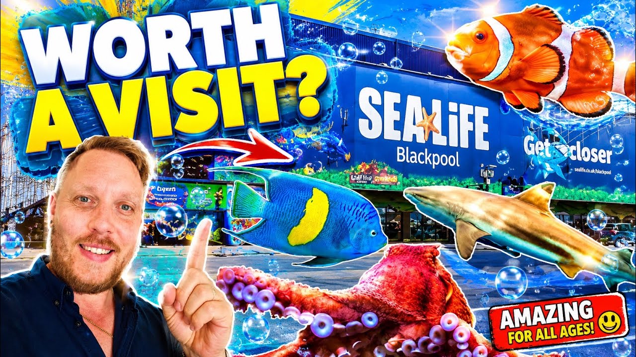 Морской парк &laquo;I Sea Life&raquo; в Блэкпуле | Стоит ли он своих денег? 🐠 | Полный обзор и инструкция