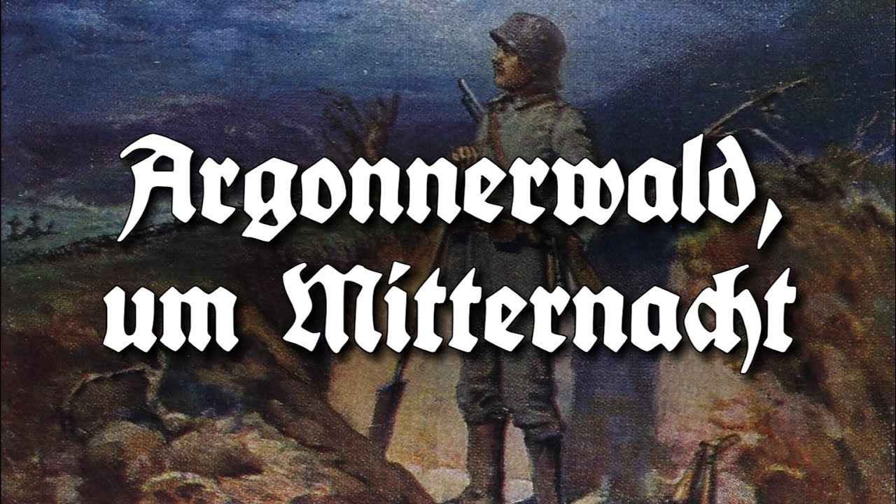 Argonnerwaldlied (Argonnerwald, um Mitternacht) - Rare 1933 Recording [English Subtitles]