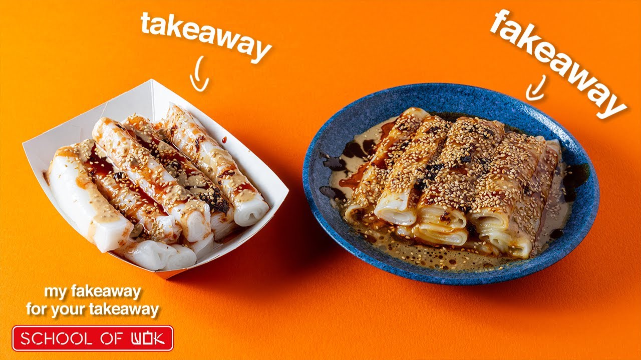 Cheung Fun Rice Noodle Rolls! | My Fakeaway for Your Takeaway