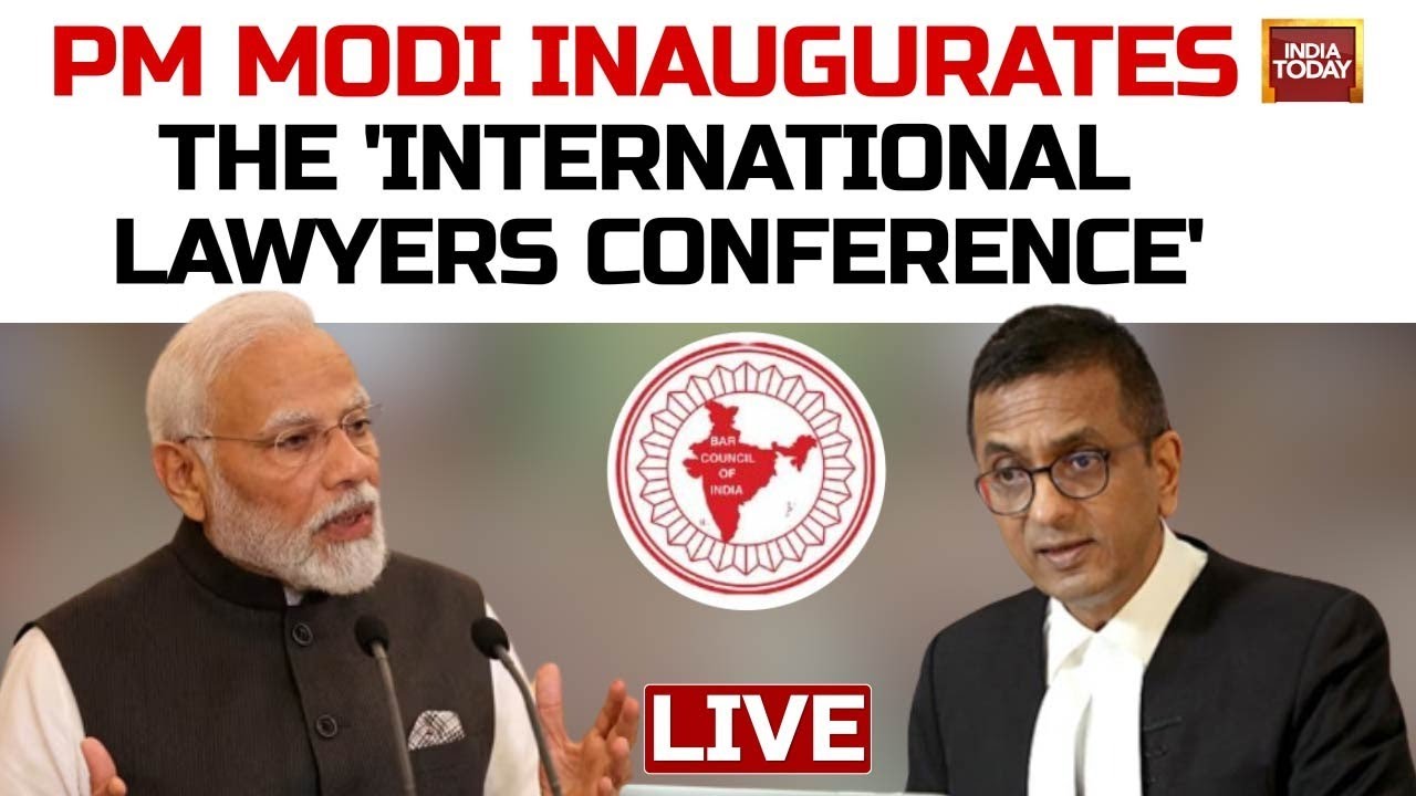 LIVE: International Lawyers Conference 2023, Inaugural Ceremony | PM Modi & CJI Chandrachud  Present