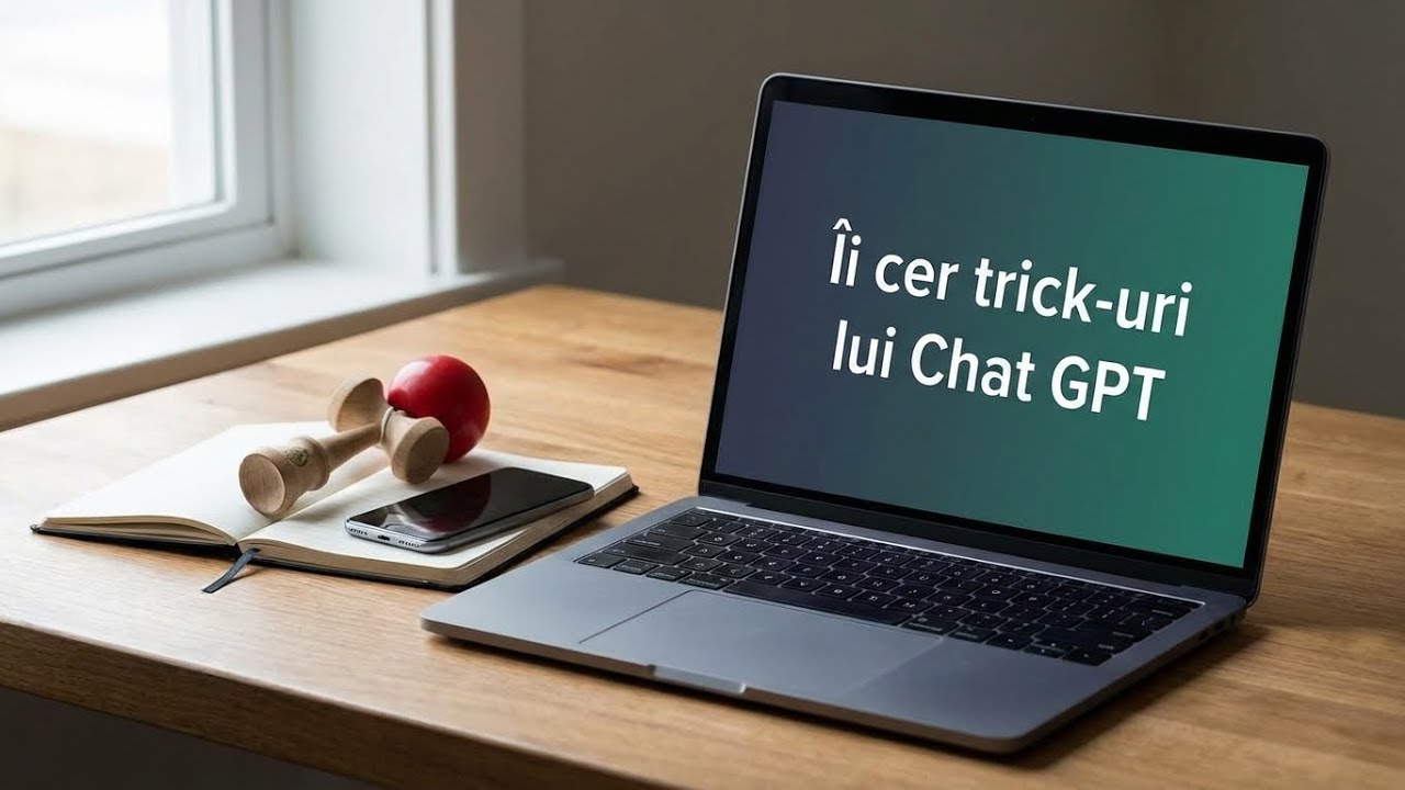 Ii cer lui Chat GPT trick-uri cu kendama ! Ce am dat ? 