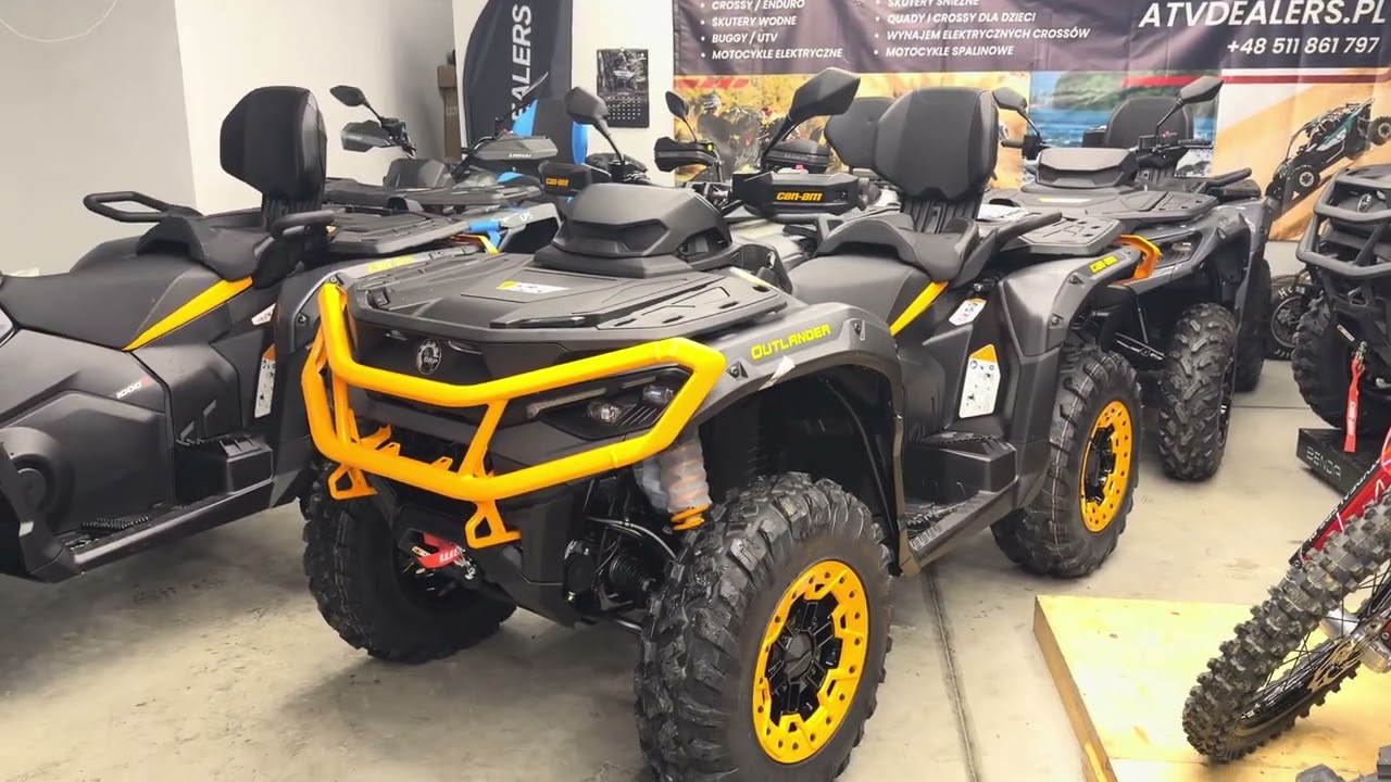 2026 CAN AM OUTLANDER MAX XTP SMART SHOX prezentacja modelu