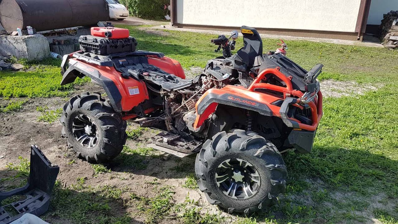 Замена масла в АКПП BRP G2 XMR 1000