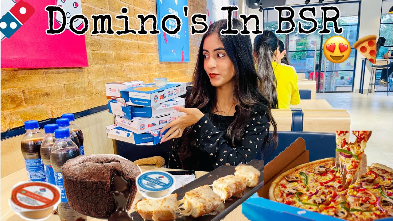 Finally Domino’s in Bulandshahr.🍕❤️😍 | Isha Ansari Vlogs | Pizza | Garlic Bread | Food Vlogs