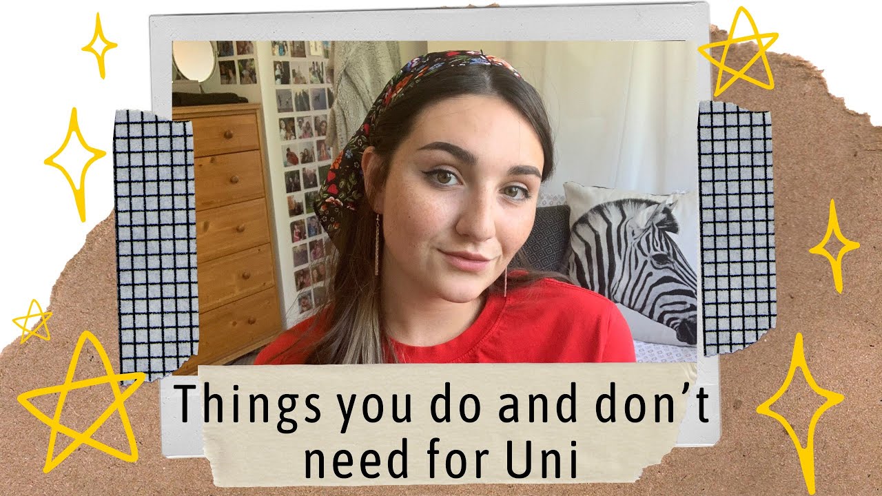 Things you do and don’t need for University  | Advice Video