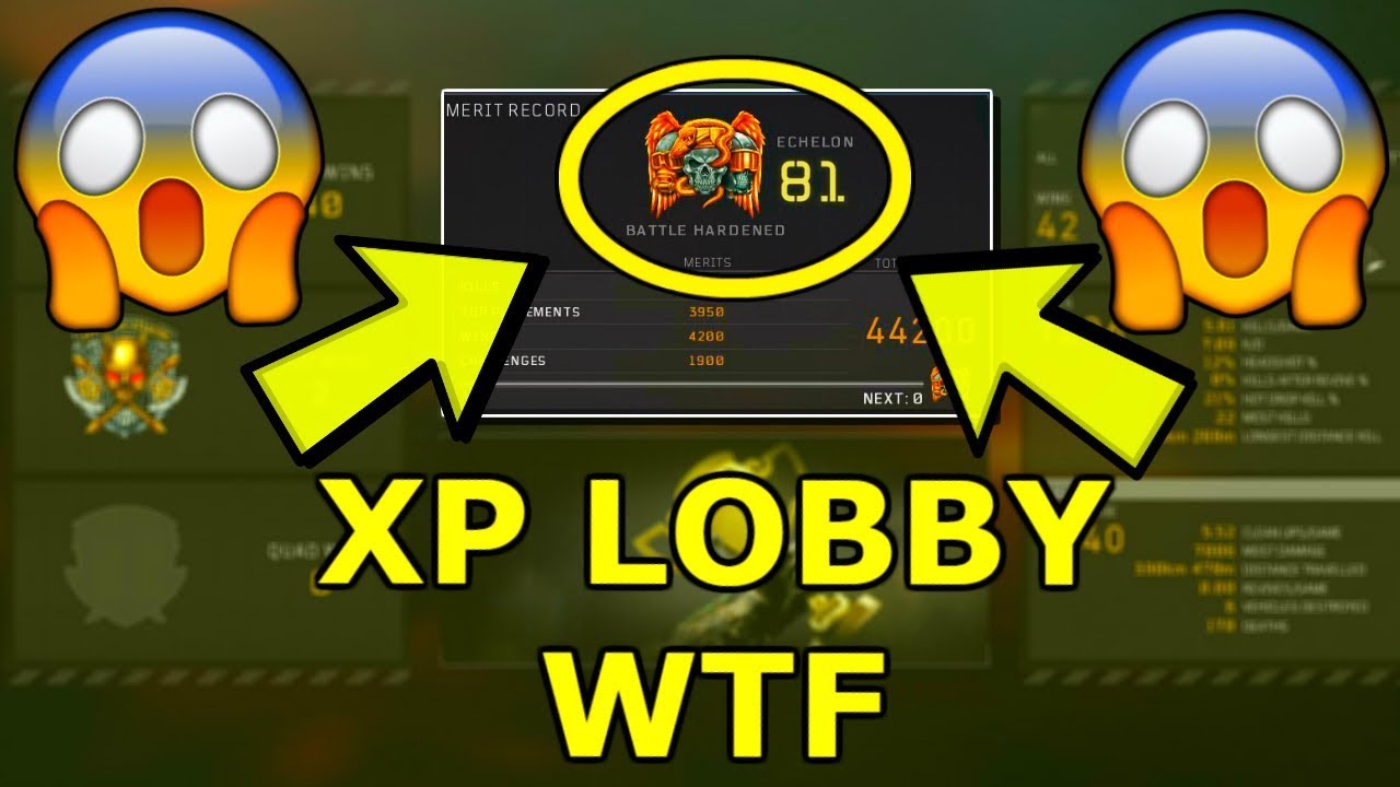 BO4 XP LOBBY GLITCH in BLACKOUT! HOW DID THIS HAPPEN?! BO4 XP LOBBY! BLACK OPS 4 GLITCHES!
