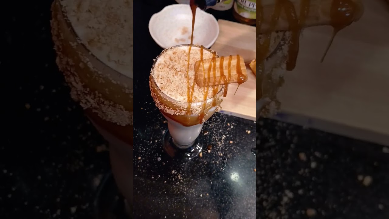 its a caramel parle-G #drink #nonalcoholic #like #subscribe my channel #MR.JACK 🍹👌😍