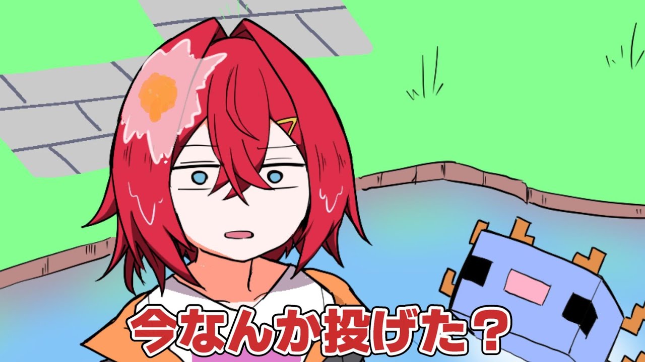 【手書き】同期に生卵を投げつけられるアンジュ・カトリーナ【にじさんじ】