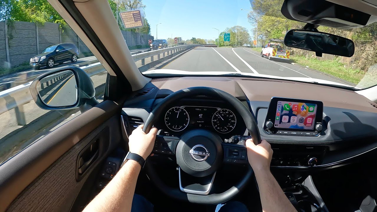 СУПЕР ХОРОШО! Nissan Rogue S POV Drive 2022 года — лучший Rogue для покупки?