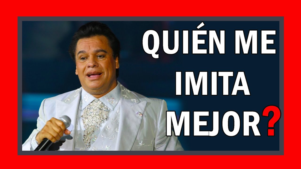 🆗Conoce los 7 Mejores Imitadores de JUAN GABRIEL 🤩💕